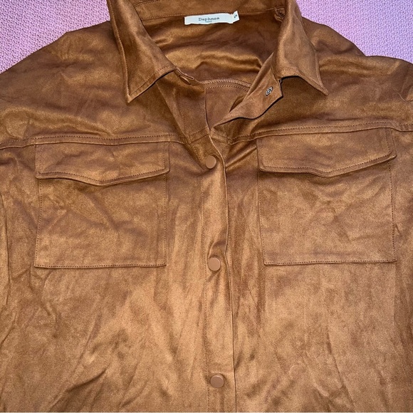 Daphnea fringe shacket women’s size Small - Picture 7 of 7